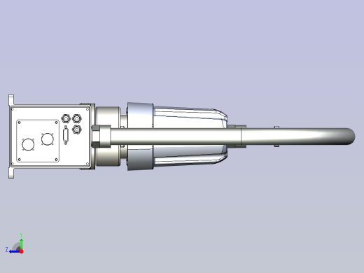 华数机器人HSR-SR6600三维模型右视缩略图