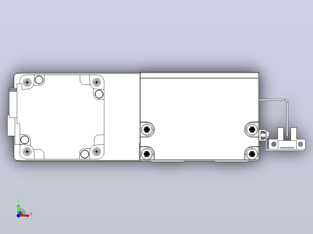 钢基模组TPA-KSR-8610C-640A1-ML-H0S1前视图