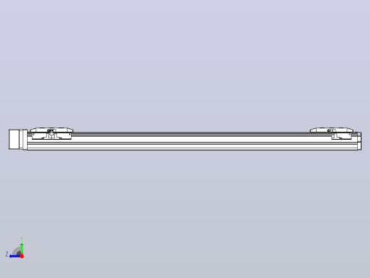 滚珠丝杠线性轴TPA-GCRS-50-1205C-L300-MR-M10-N3右视缩略图