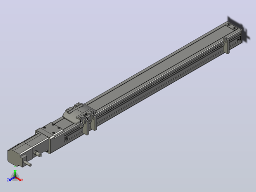 SYS5-450-BC滚珠花健、支撑座、滚珠丝杠、交叉导轨、直线模组.STEP