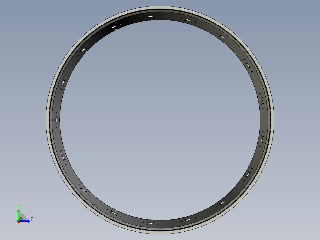 宇航环左视图