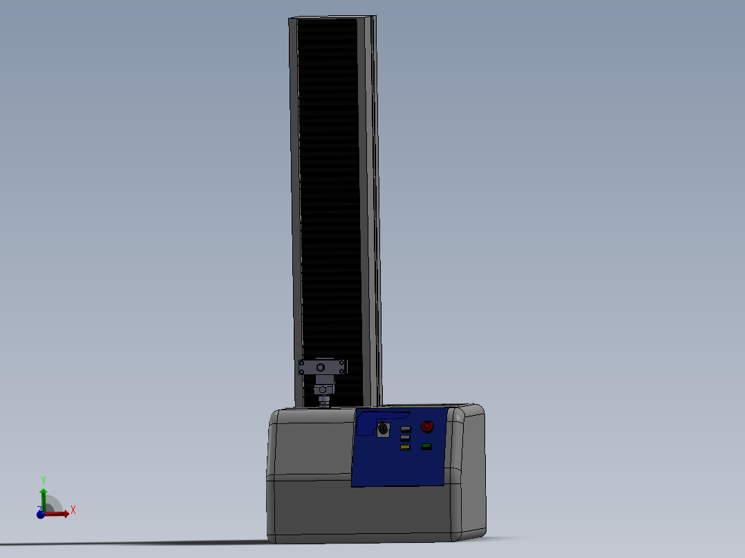 线材拉伸机(sw+cad+说明书)