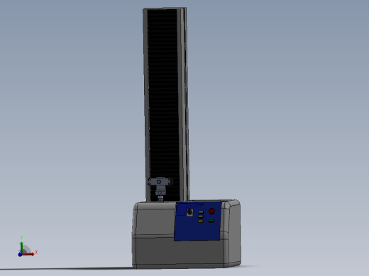 线材拉伸机(sw+cad+说明书)