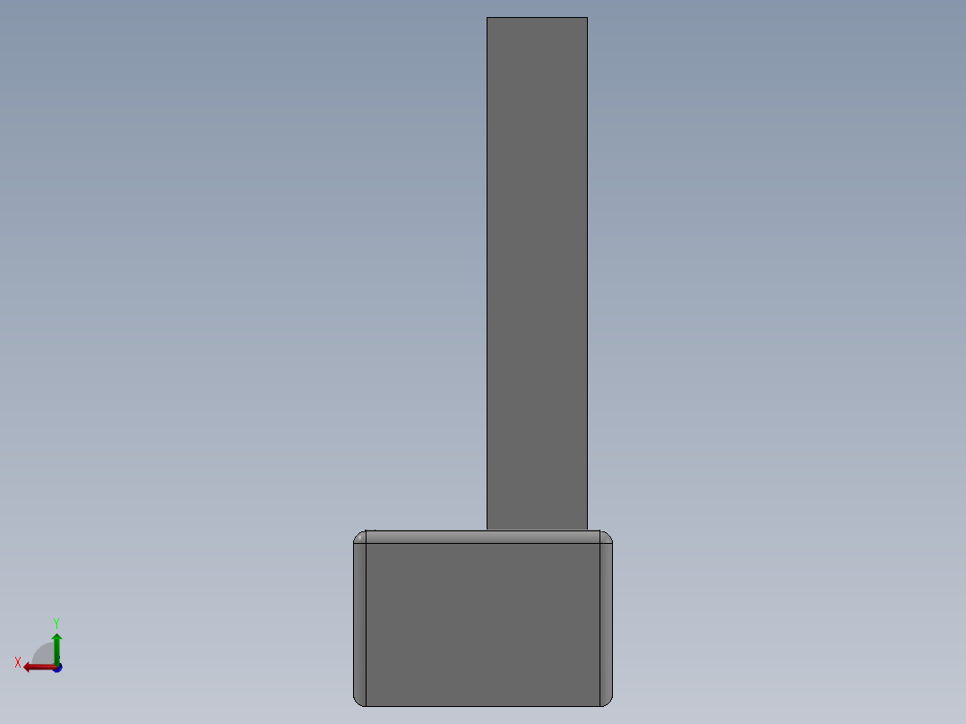 线材拉伸机(sw+cad+说明书)后视图