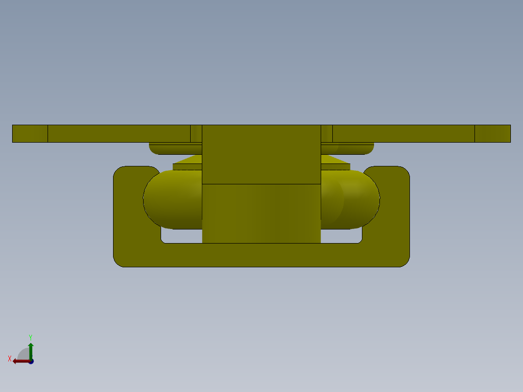 多点位置滑动组件后视图