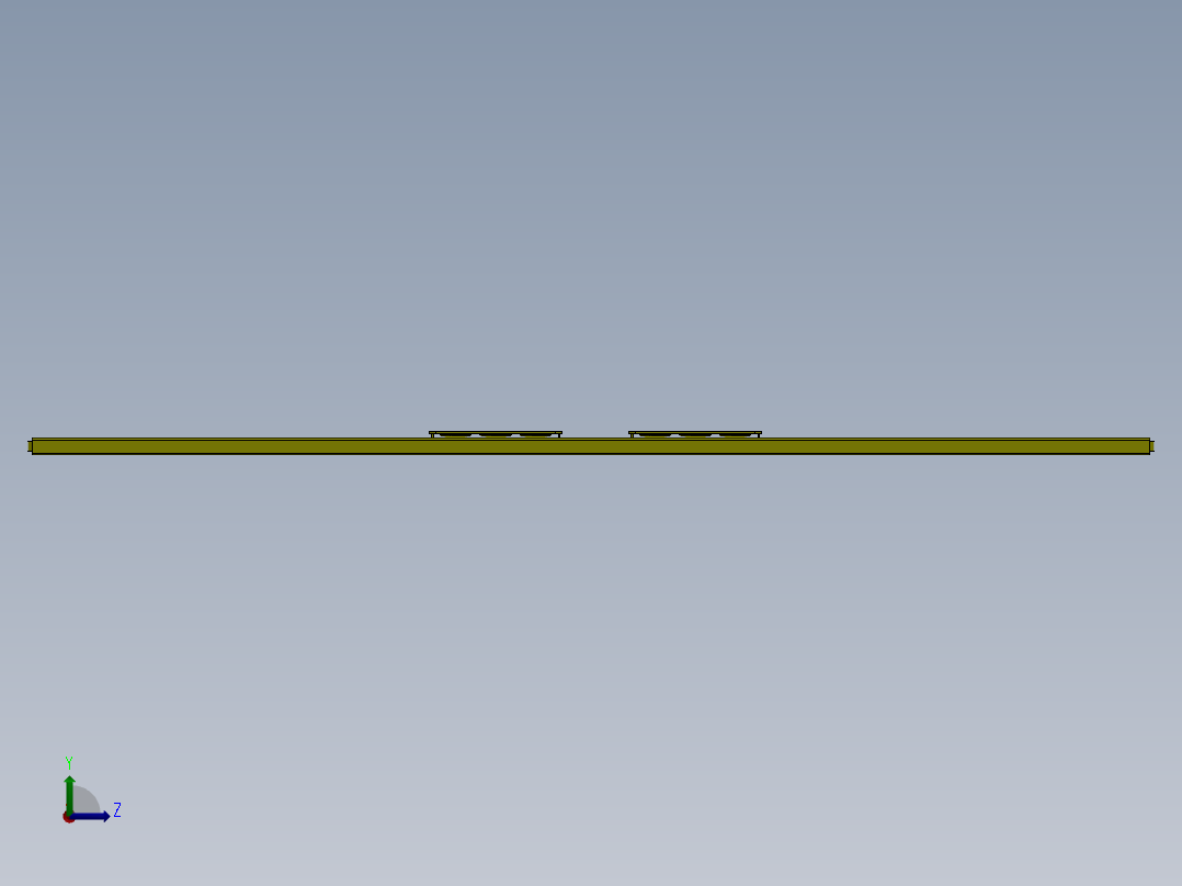多点位置滑动组件左视图