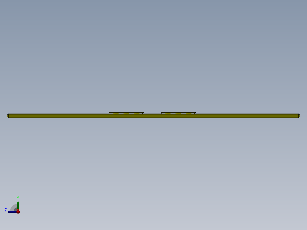 多点位置滑动组件右视图