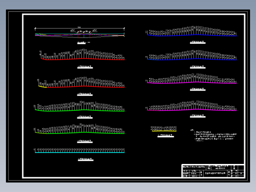 桥梁全长150米40m+70m+40m预应力混凝土连续梁桥四车道（计算书109页，CAD图7张）