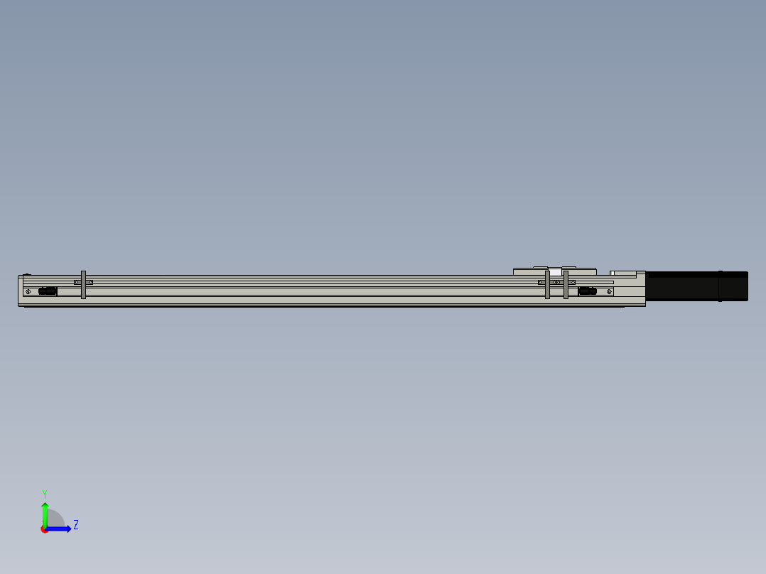 Toyo东佑达直线模组-ECH6-650-BC+煞車-反左视图