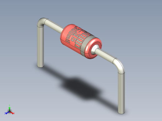 轴向二极管-DO-35_Min_300mil_rev1.1正等轴测缩略图