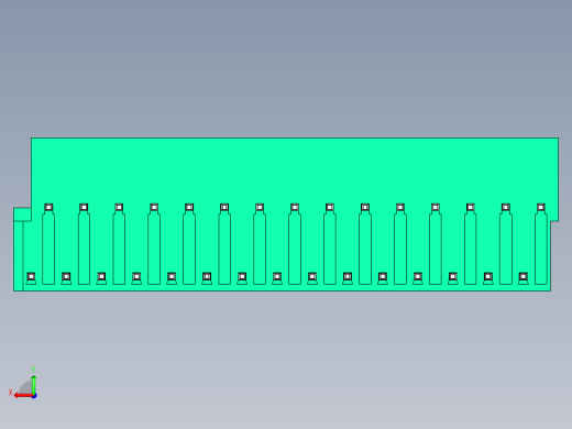 DEGSON 2EDG 系列 5.08mm 可插拔接线端子组-2EDGRT-5.08-30P-14-00AH后视缩略图