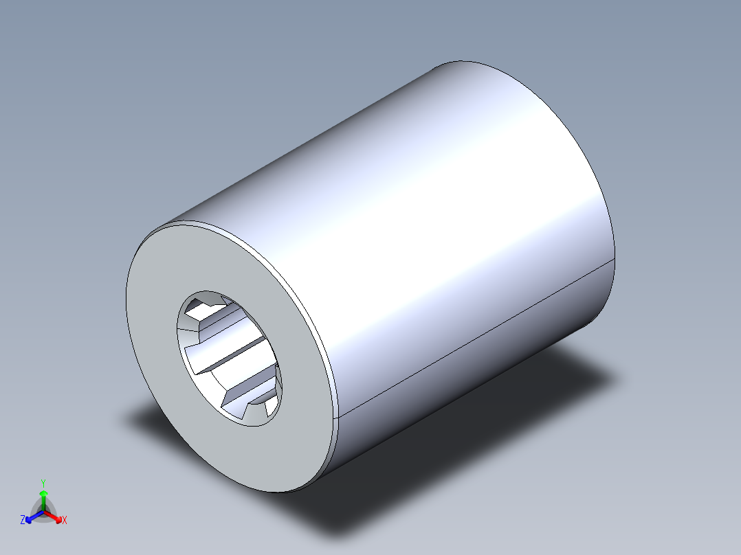 SPL 11x14x30x40 - 6正等轴测图