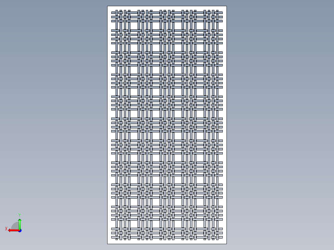 激光切割面板4后视图