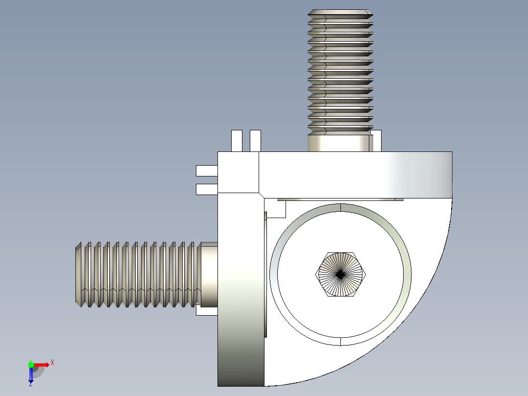 型材-BR 45X45 CORNER BRACKET 3842519321俯视图