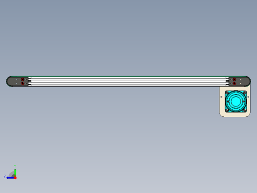 LE-XC3030-左边驱动经济型皮带线右视缩略图