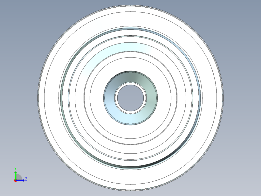 弗朗西斯涡轮机左视缩略图