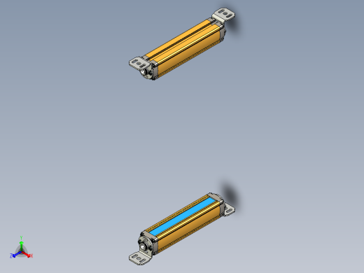 安全_区域传感器H2EL0620_30_30_3D正等轴测缩略图