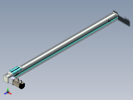 欧规系列-LB6A-L130-S1300-BL-ZP40-C3正等轴测缩略图