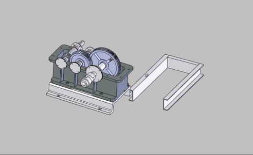 步进送料机传动系统设计（带三维图及仿真）143052缩略图