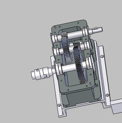 步进送料机传动系统设计（带三维图及仿真）143052缩略图