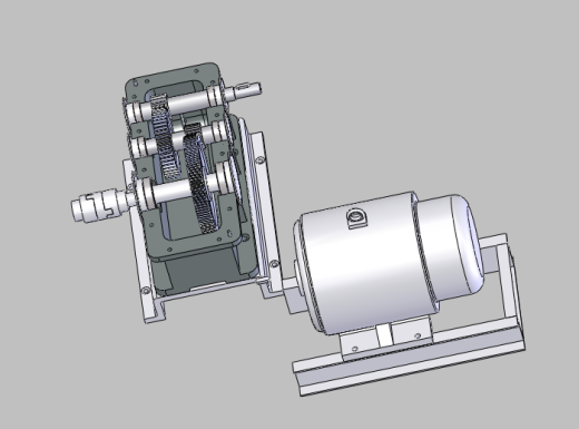 步进送料机传动系统设计（带三维图及仿真）143052缩略图