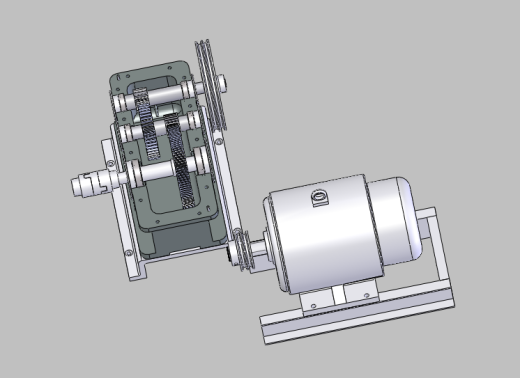 步进送料机传动系统设计（带三维图及仿真）143052缩略图