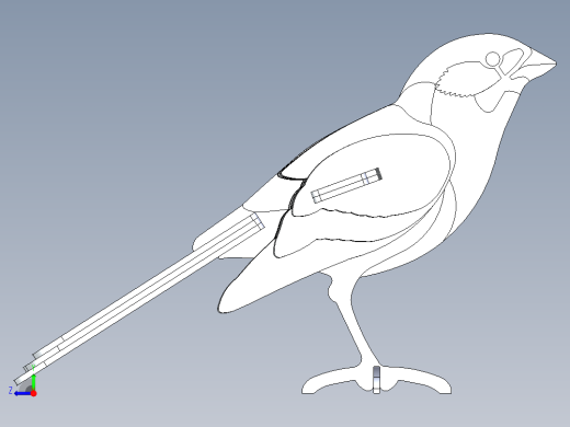 激光下料拼图马STEP _ IGES右视缩略图