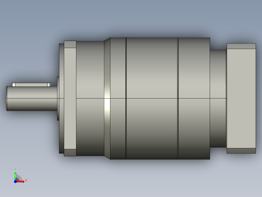 斜齿PHL115-L2 19-95-115-M8 LR60.STEP前视图