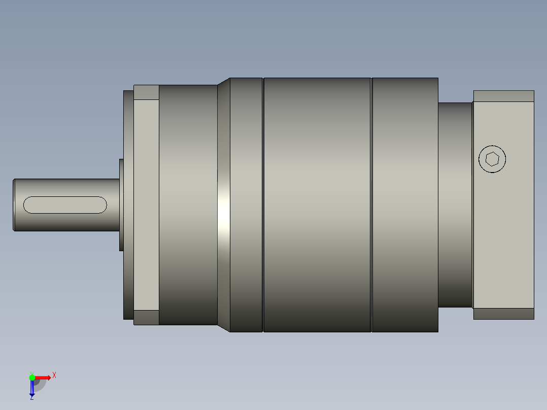 斜齿PHL115-L2 19-95-115-M8 LR60.STEP俯视图