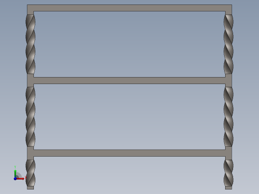 铁鞋架前视缩略图