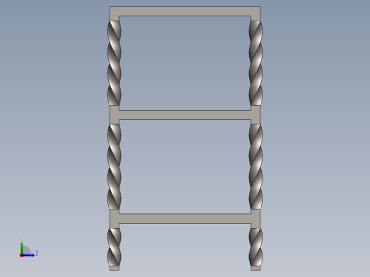 铁鞋架左视缩略图