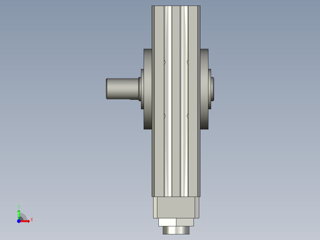 旋转气爪PRC12-180前视图
