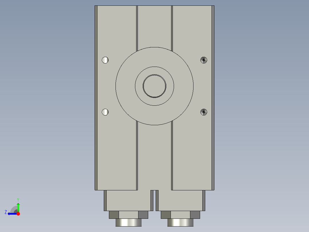 旋转气爪PRC12-180右视图