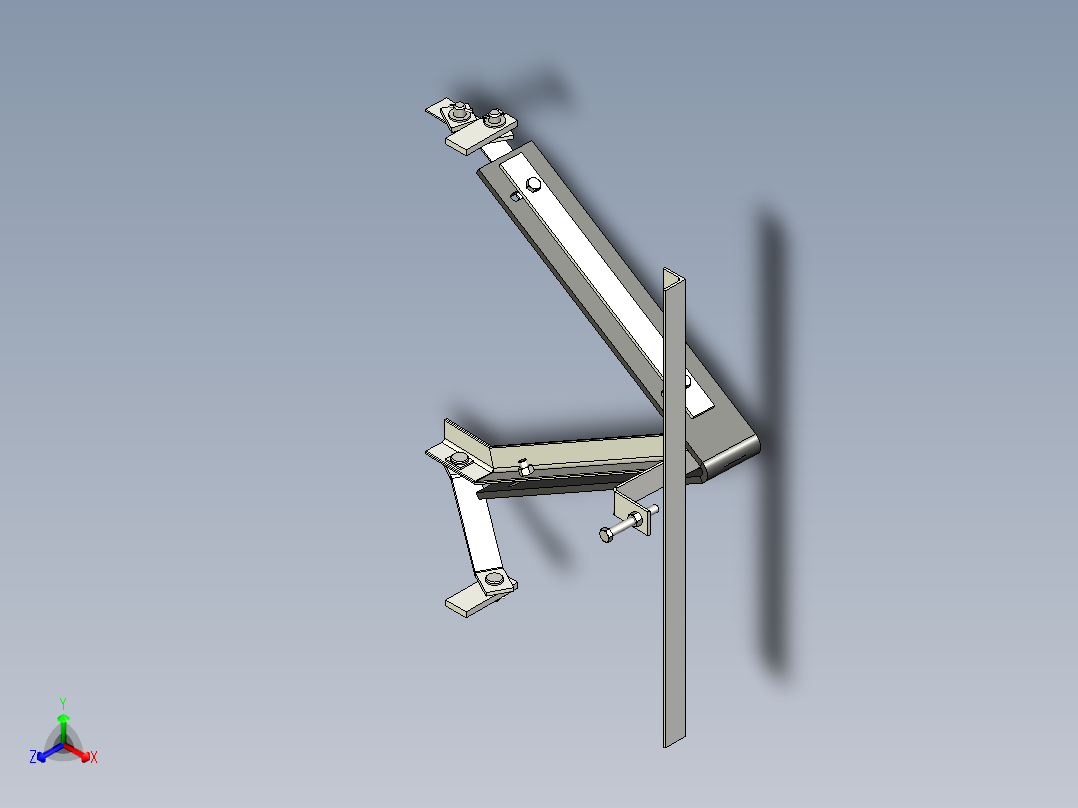TD75型带式输送机空段清扫器 TD1E0