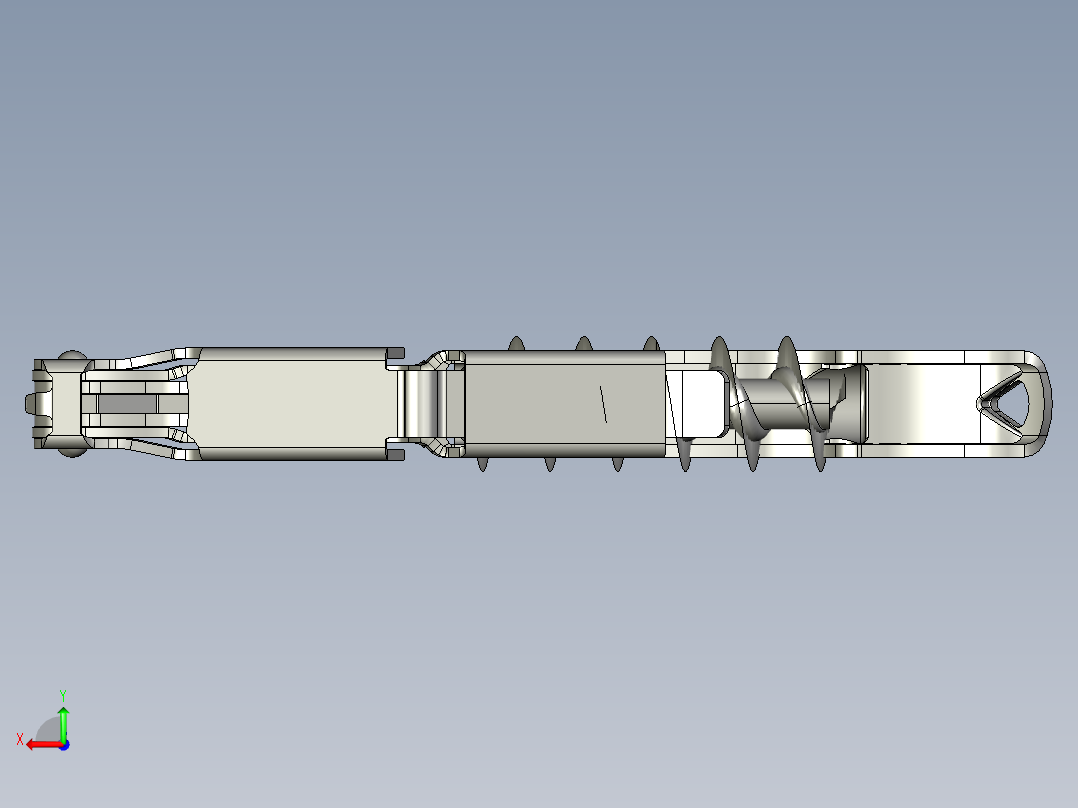 迷你红酒开瓶器后视图