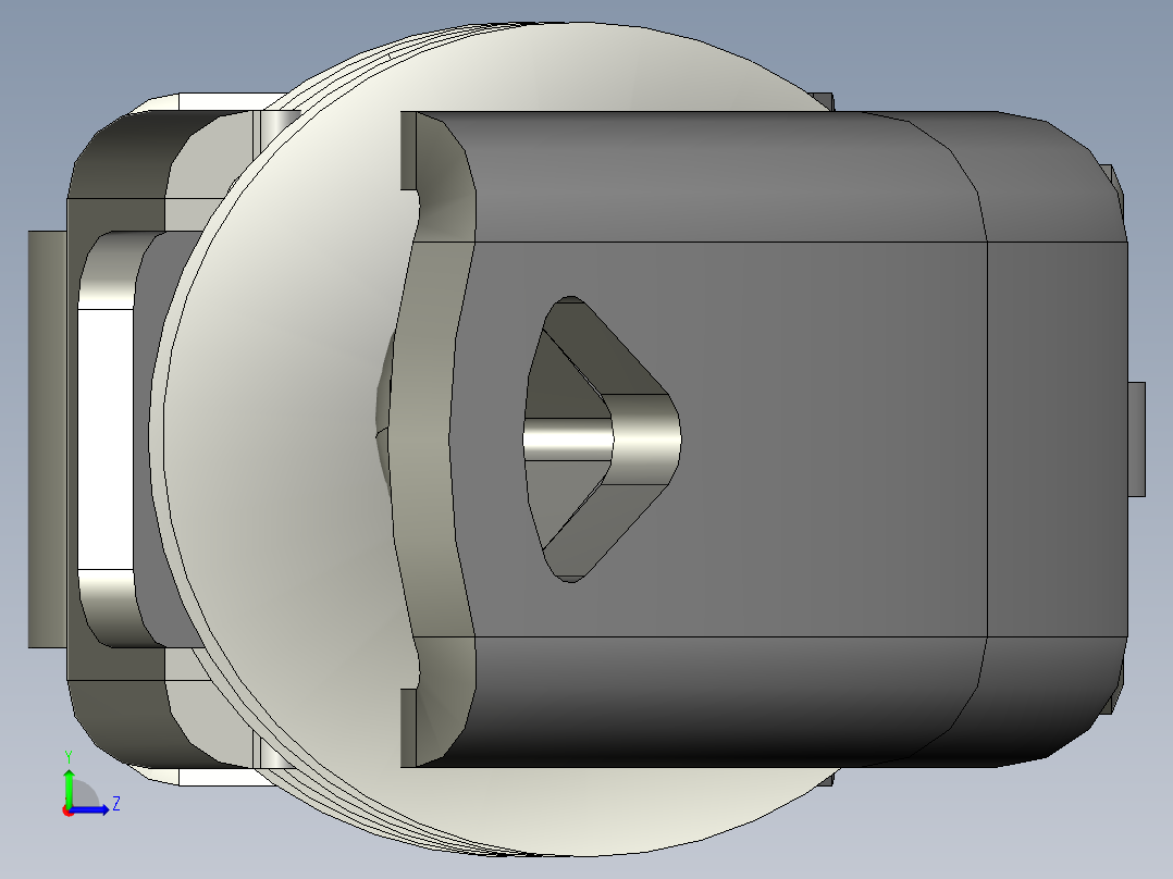 迷你红酒开瓶器左视图