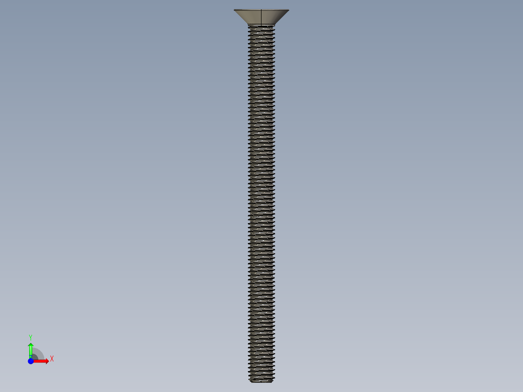 Screw_ISO_10642_M10x140_A2.STEP前视图