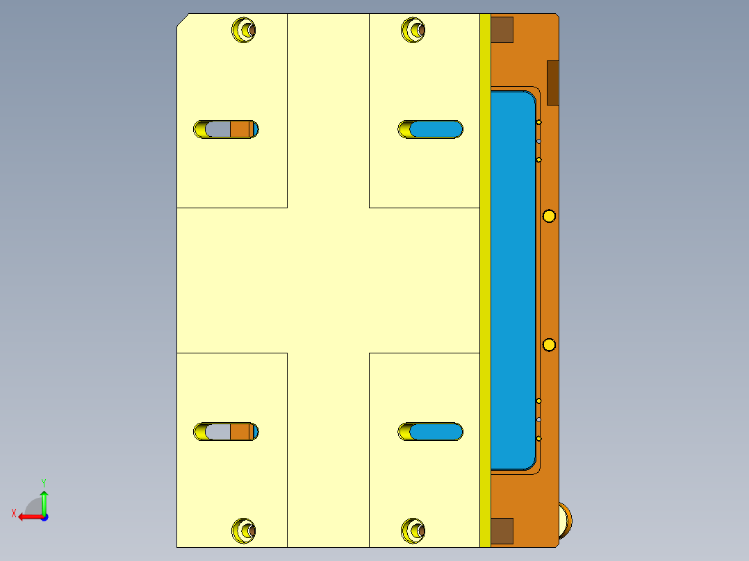 X1-A-笔记本CNC工装夹具三维模型CNC8-200727后视图