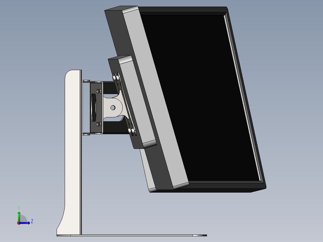 显示器、显示屏(4)左视图