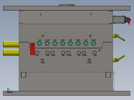 注塑模具、模具(79)左视缩略图