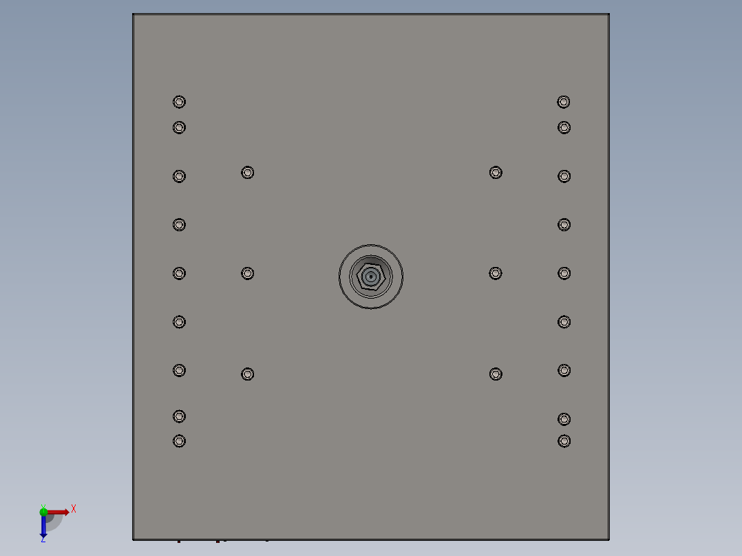 注塑模具、模具(79)俯视图