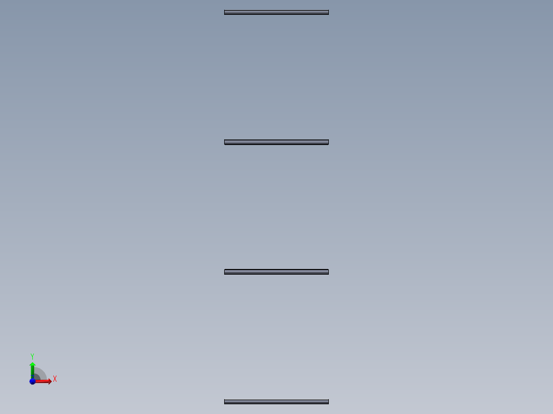 货架、重型货架前视图