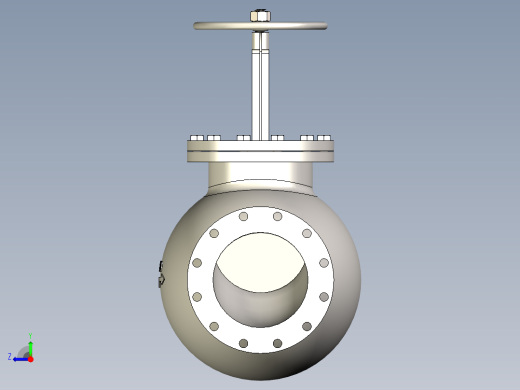 铸铁 铸钢截止阀 截止止回阀-JIS5K-250右视缩略图