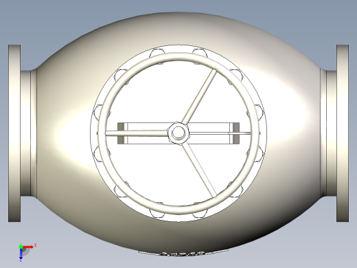 铸铁 铸钢截止阀 截止止回阀-JIS5K-250俯视缩略图