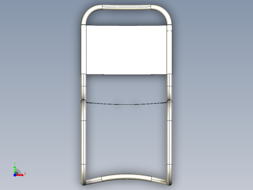 帆布椅子前视缩略图