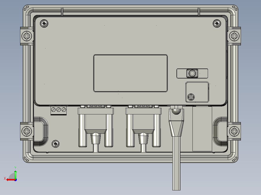 普洛菲斯GP4402WW人机模型后视图