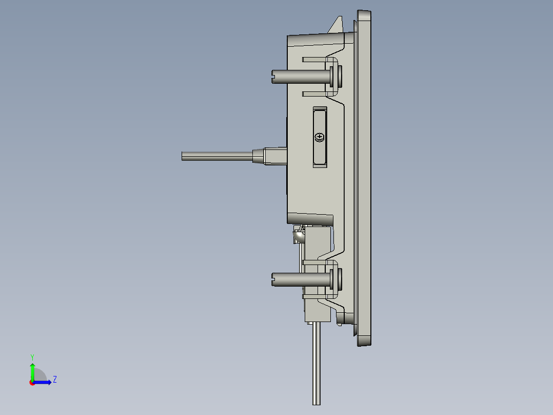 普洛菲斯GP4402WW人机模型左视图