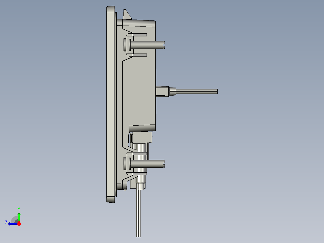 普洛菲斯GP4402WW人机模型右视图