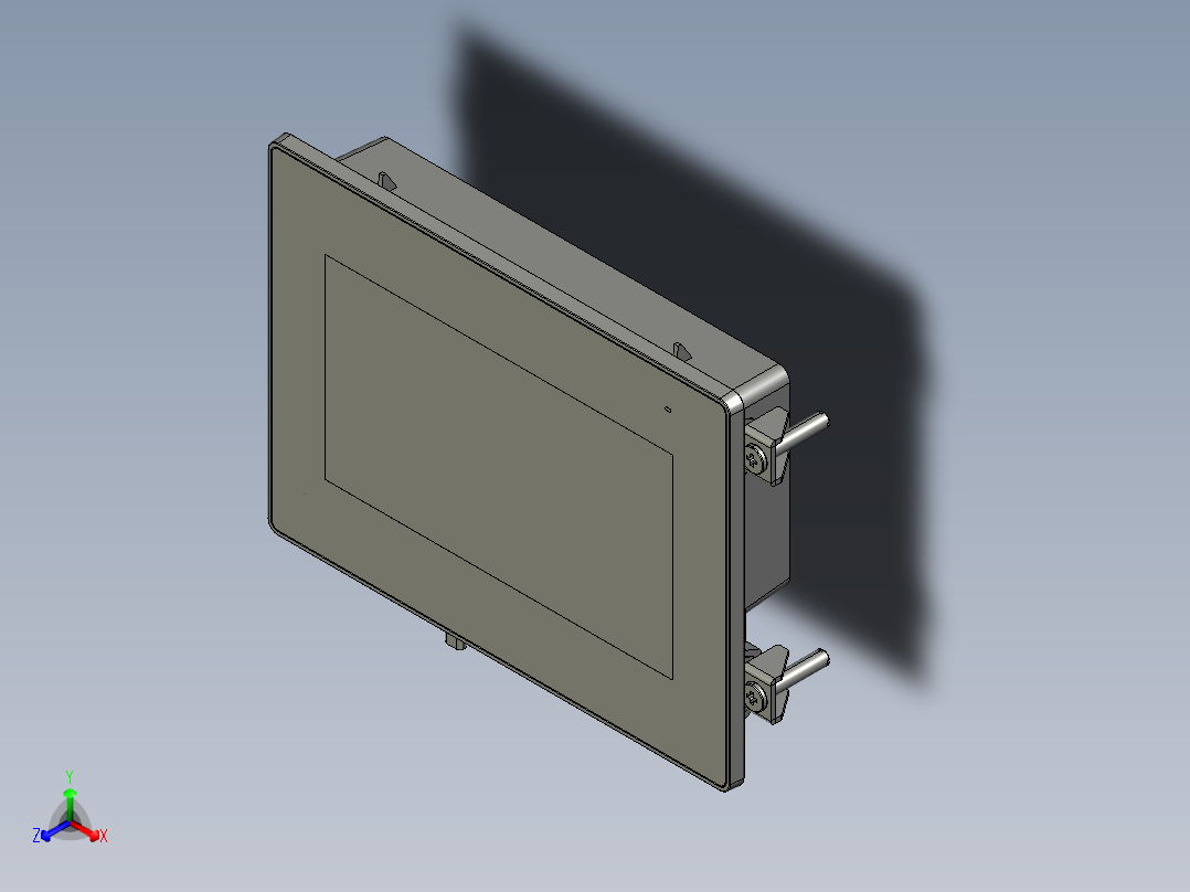 普洛菲斯GP4402WW人机模型正等轴测图
