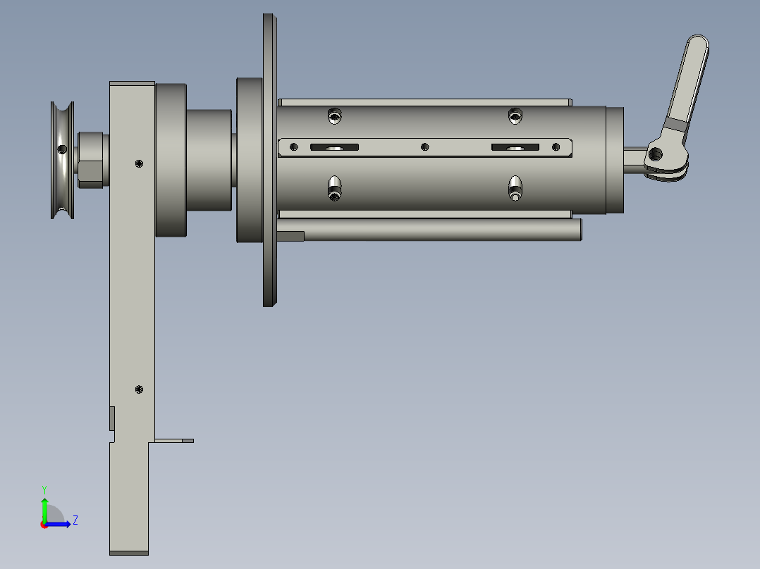 T26TLSJZ-03-收隔离纸组件1左视图